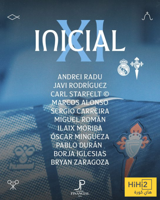 تشكيلة سيلتا فيغو الرسمية للقاء ريال مدريد 4 تشكيلة سيلتا فيغو الرسمية للقاء ريال مدريد 3