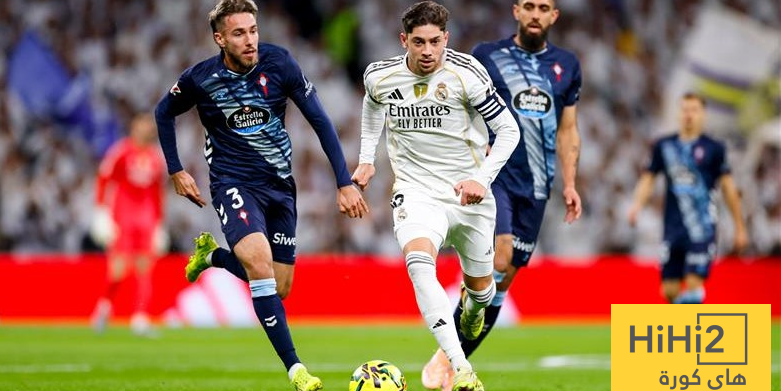 احصائيات مباراة ريال مدريد و سيلتا فيغو في الدوري الاسباني