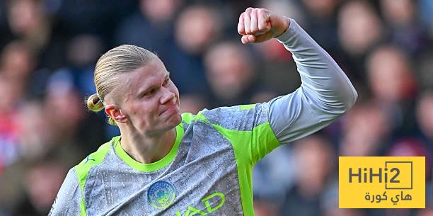 رقم مميز لهالاند في الدوريات الكبرى