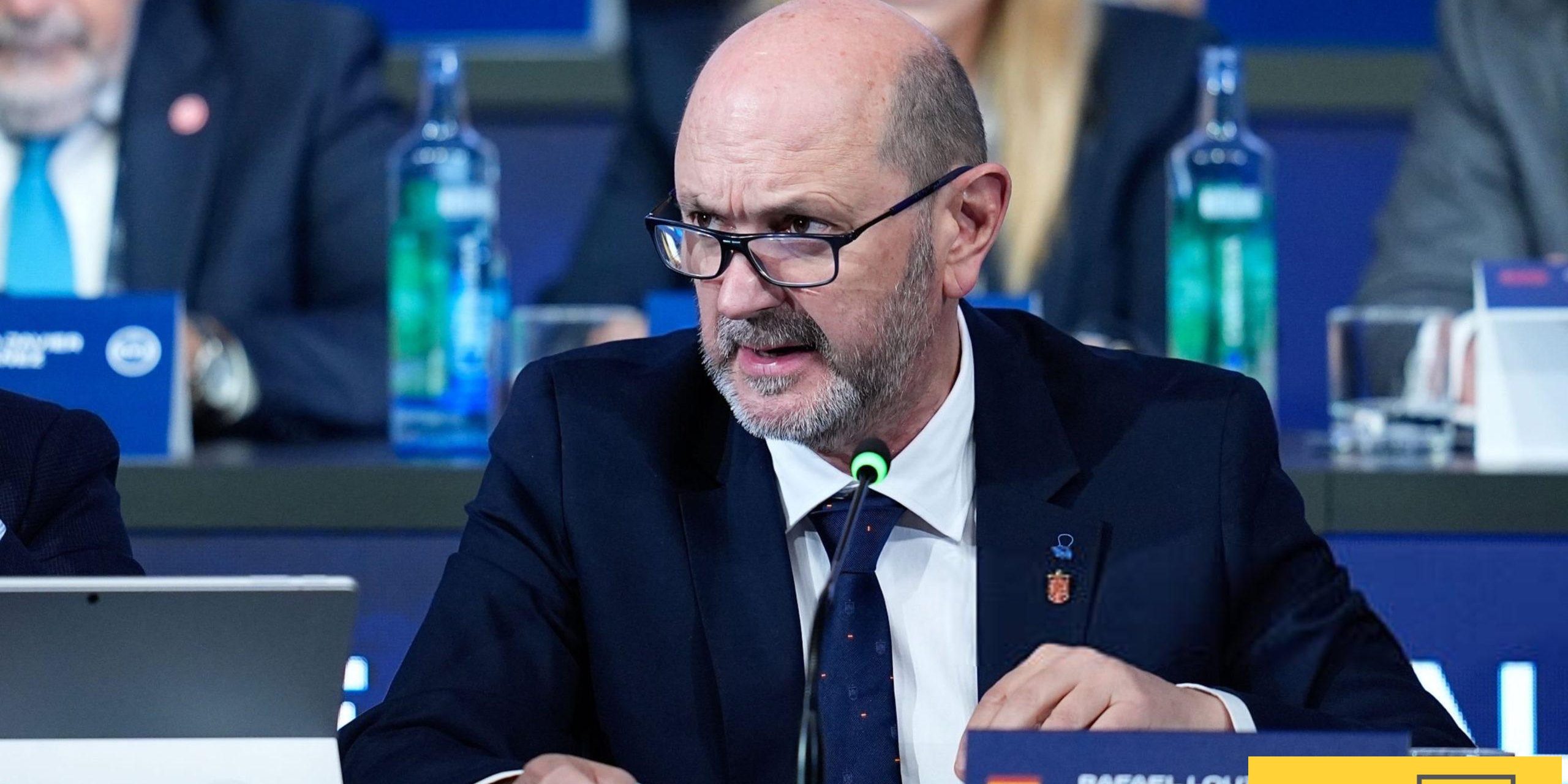 أول رد من رئيس الاتحاد الاسباني على تصريحات بيريز