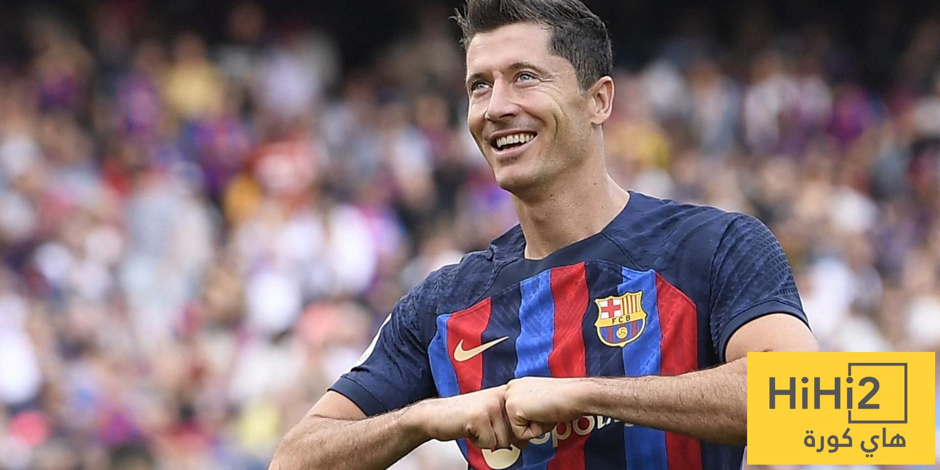 برشلونة يؤجل حسم مستقبل ليفاندوفسكي