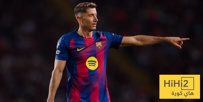 حقيقة رغبة إنتر ميامي في ضم ليفاندوفسكي