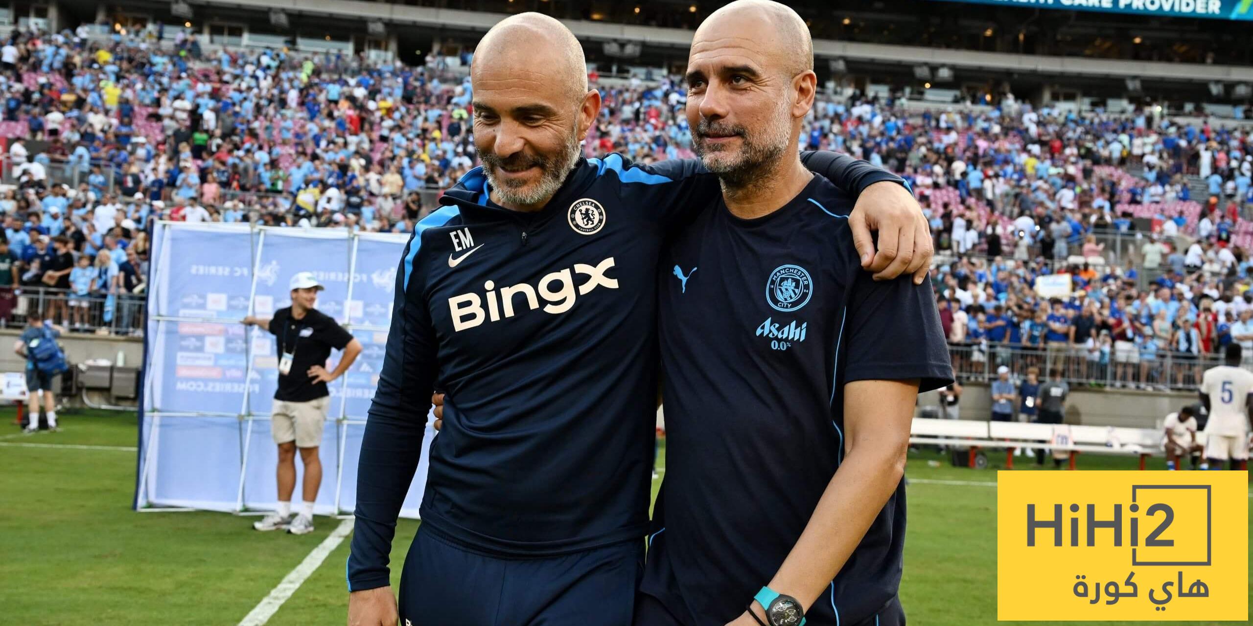 أول رد من ماريسكا على شائعات خلافة غوارديولا