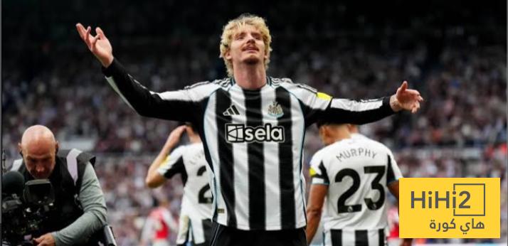 أفضل لاعب من نيوكاسل في الشوط الأول أمام تشيلسي