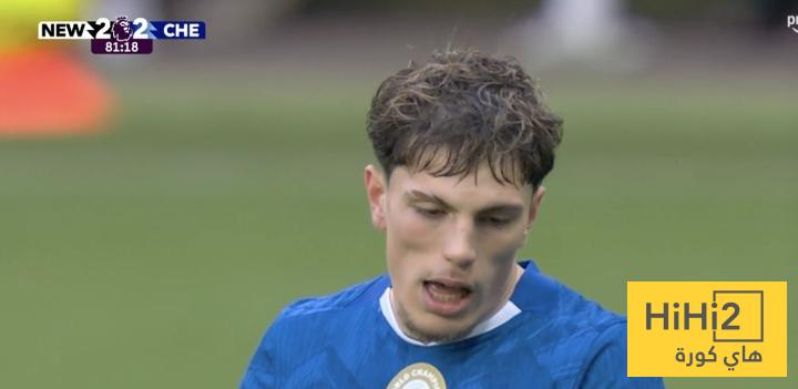 أرقام غارناتشو أمام نيوكاسل