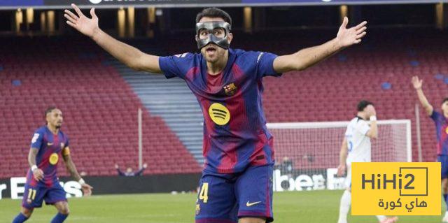 إيريك غارسيا يعيش افضل مواسمه مع برشلونة