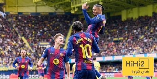 برشلونة يلحق بـ فياريال اول هزيمة على ارضه