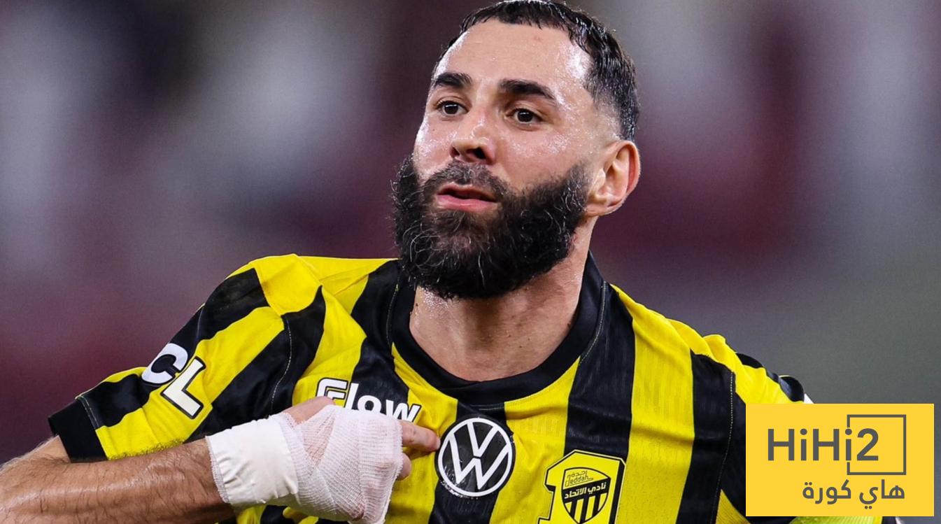 بنزيما يتصدر قائمة مميزة في الاتحاد