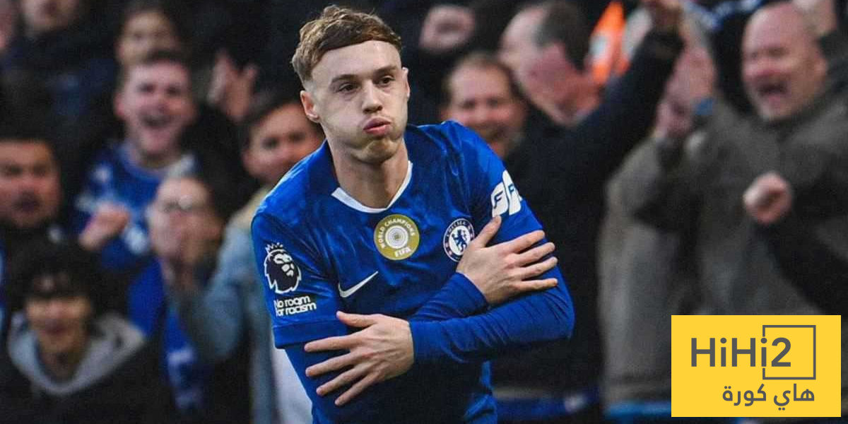 موقف كول بالمر من مباراة أستون فيلا