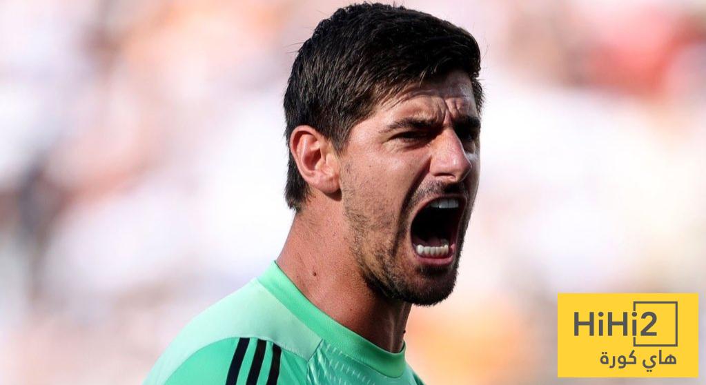 أتلتيكو مدريد يمحو كورتوا من مسيرة الأساطير