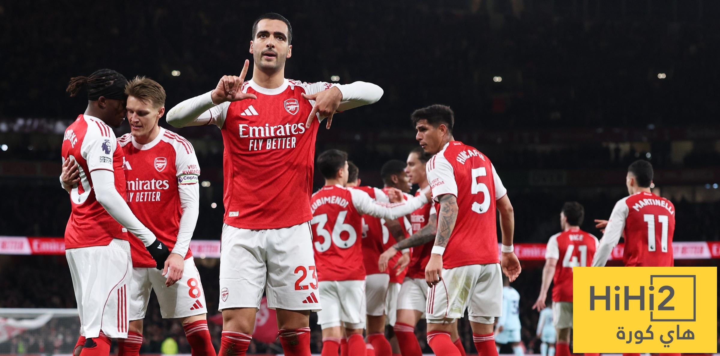 هدافي أرسنال في البريميرليغ قبل مواجهة برايتون