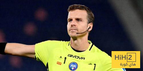 أرقام خاصة بحكم مباراة الإنتر وأتالانتا