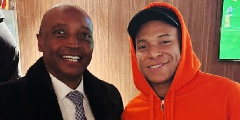 رئيس الاتحاد الافريقي يشكر مبابي