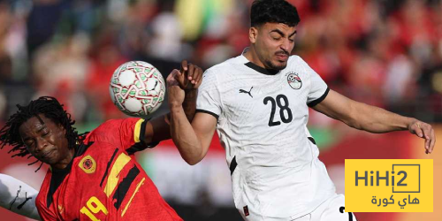 إحصائيات مباراة مصر وأنجولا بعد مرور ساعة