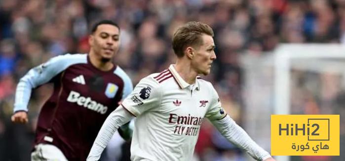 مقارنة هجومية بين أرسنال و استون فيلا هذا الموسم