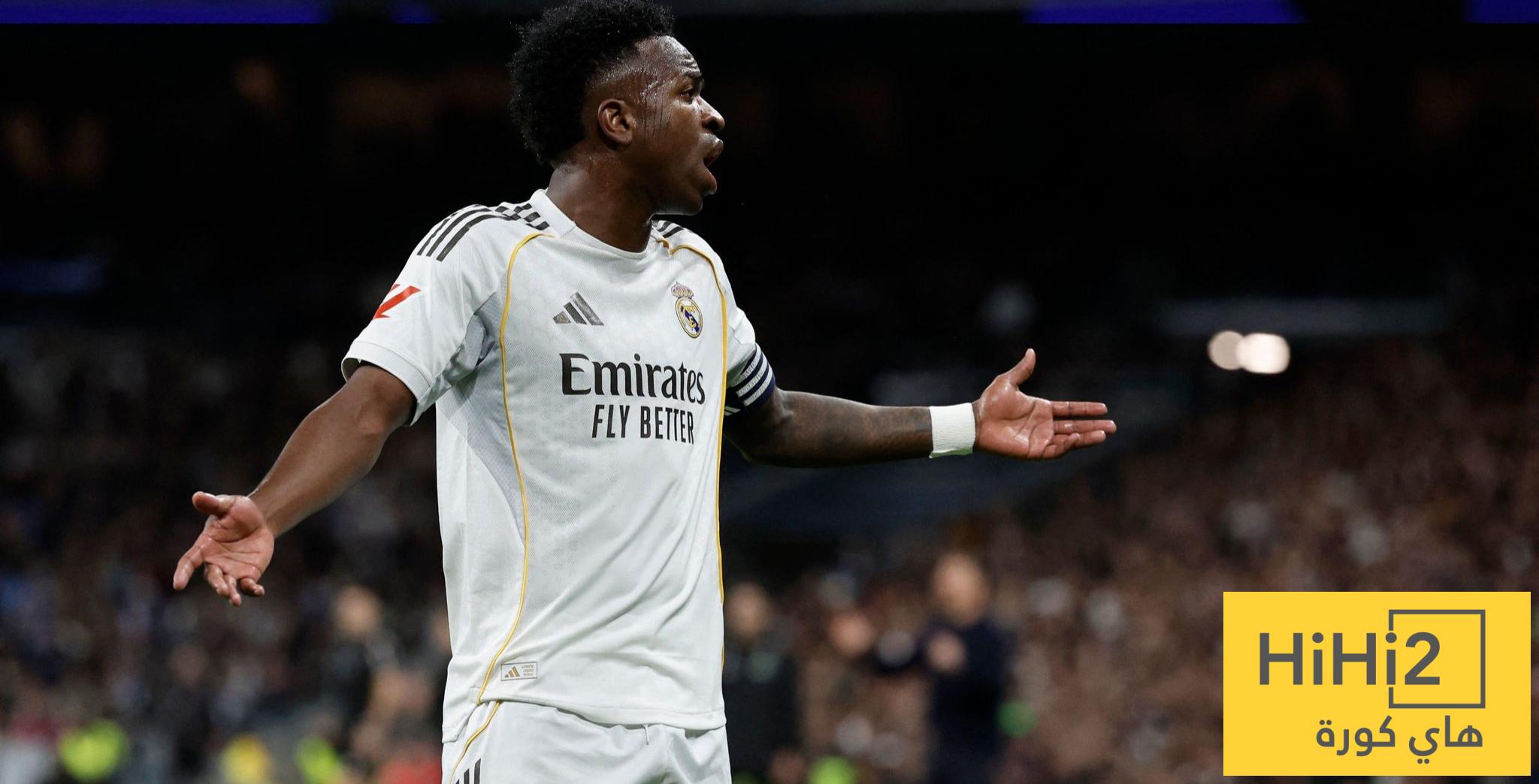 كل ما قدمه فينيسيوس مع ريال مدريد في الليغا هذا الموسم