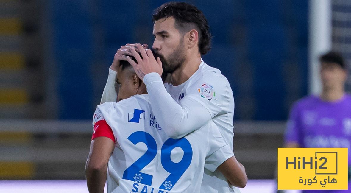 الهلال أول من يفعلها في الدوري السعودي ! الهلال أول من يفعلها في الدوري السعودي !