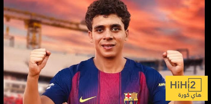 أرقام حمزة عبدالكريم لاعب برشلونة الجديد