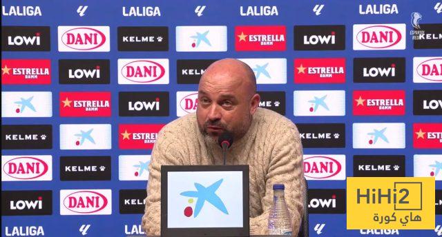 كلمتين فقط من مدرب اسبانيول عن خوان غارسيا 1