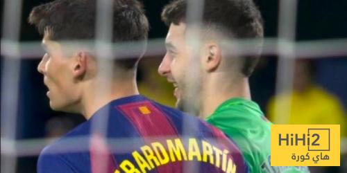 صور .. خوان غارسيا يدافع عن مرمى برشلونة بكل الطرق