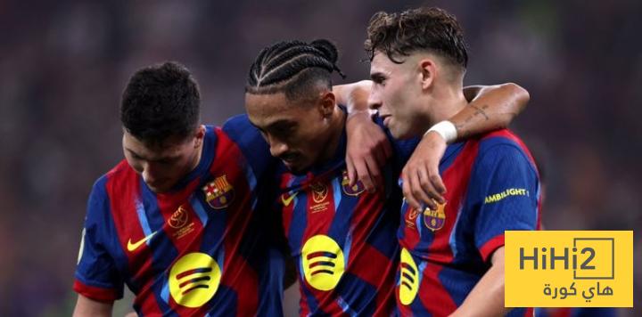 برشلونة ينهي الشوط الأول متقدما على بيلباو برباعية في السوبر الاسباني