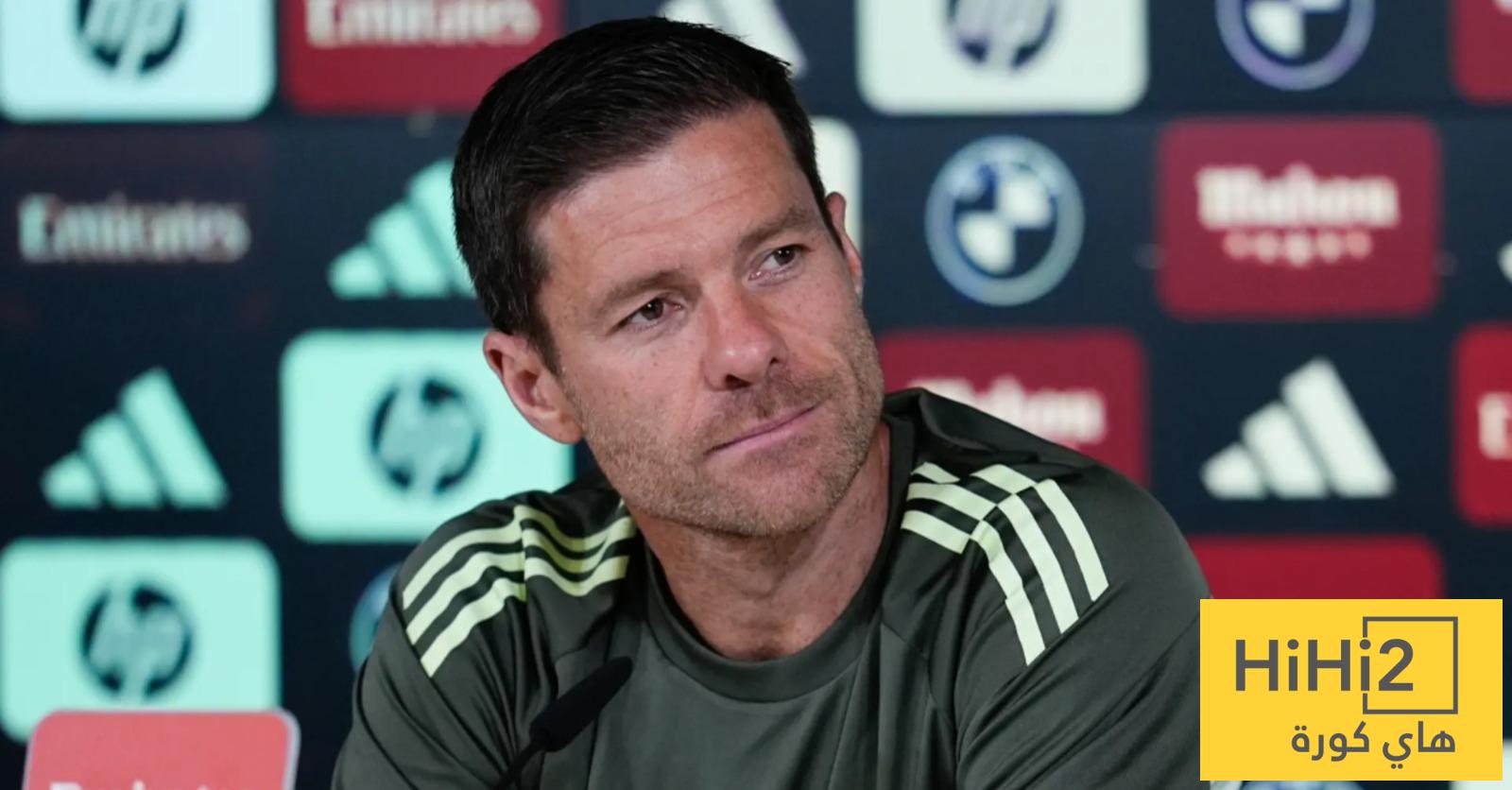 عاجل: ألونسو يعتمد نفس تشكيلة مباراة بيتيس امام أتلتيكو