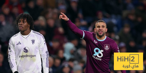 إحصائيات نصف ساعة من مباراة مانشستر يونايتد وبيرنلي