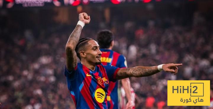 ارقام هجومية مميزة لـ رافينيا أمام اتلتيك بيلباو