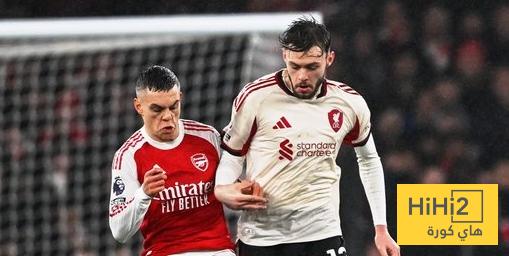 ترتيب الدوري الانجليزي بعد تعادل أرسنال مع ليفربول
