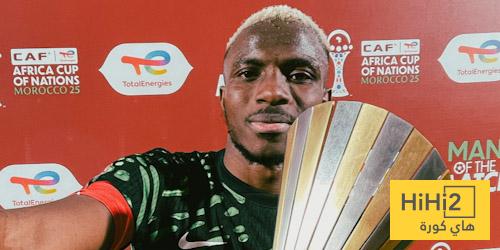 أرقام أوسيمين أمام الجزائر