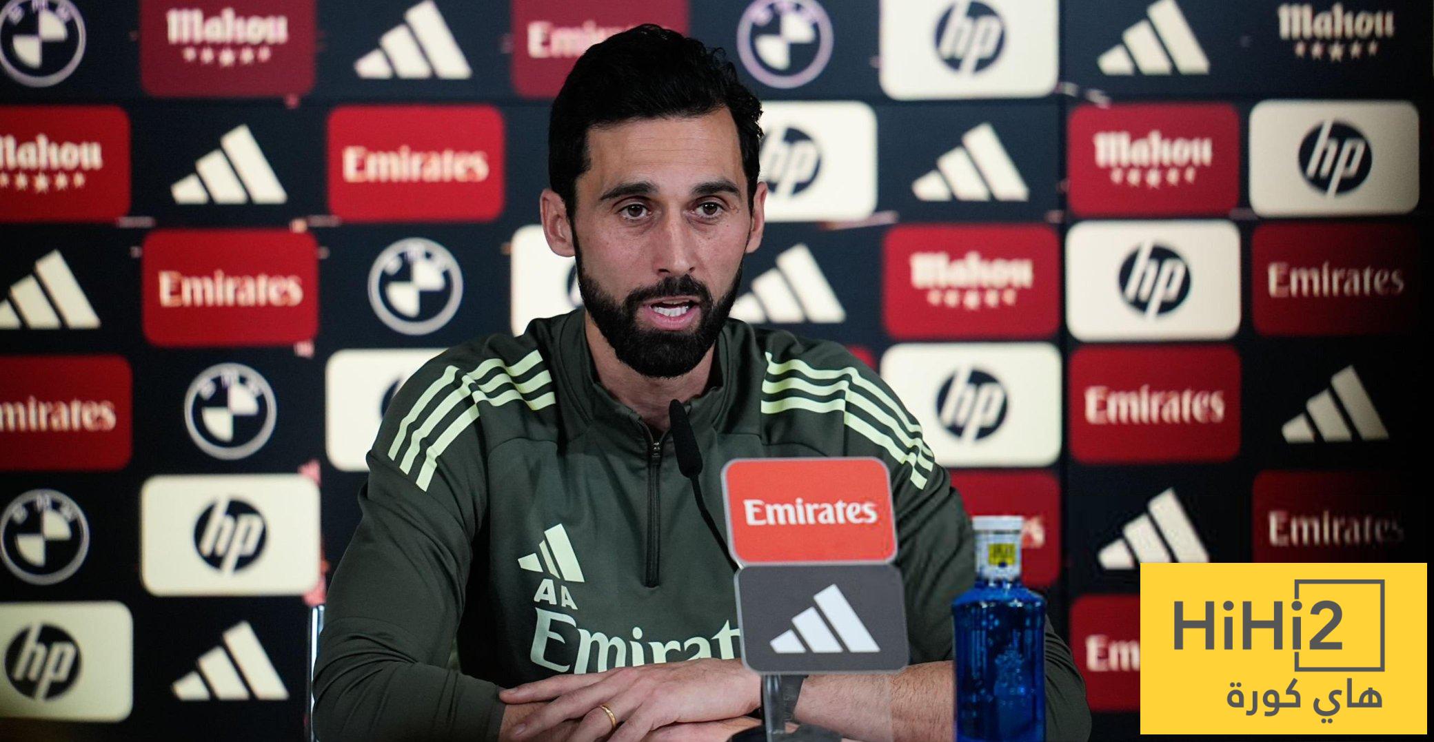 ألفارو أربيلوا متحدث أفضل من مدرب