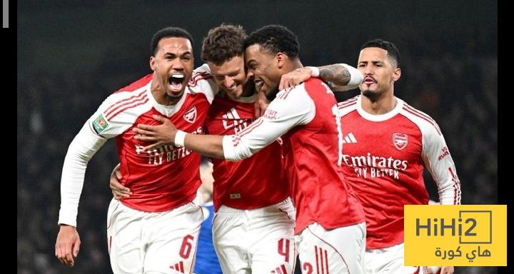 أرسنال يفوز على تشيلسي خارج أرضه في كأس الرابطة