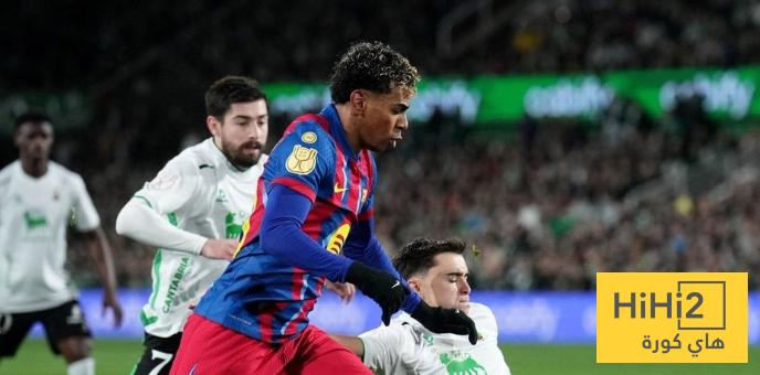 تقييم فريق راسينغ في الشوط الأول أمام برشلونة