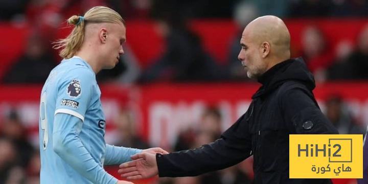 رقم تهديفي سلبي لهالاند