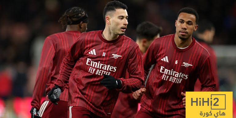 الرسم التكتيكي لتشكيلة ارسنال ضد نوتينغهام