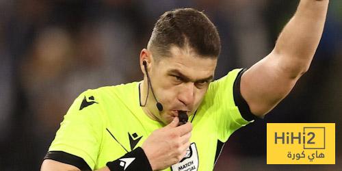 أرقام خاصة بحكم مباراة أتلتيكو مدريد وغلطة سراي