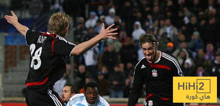 تفوق كبير لليفربول على مارسيليا