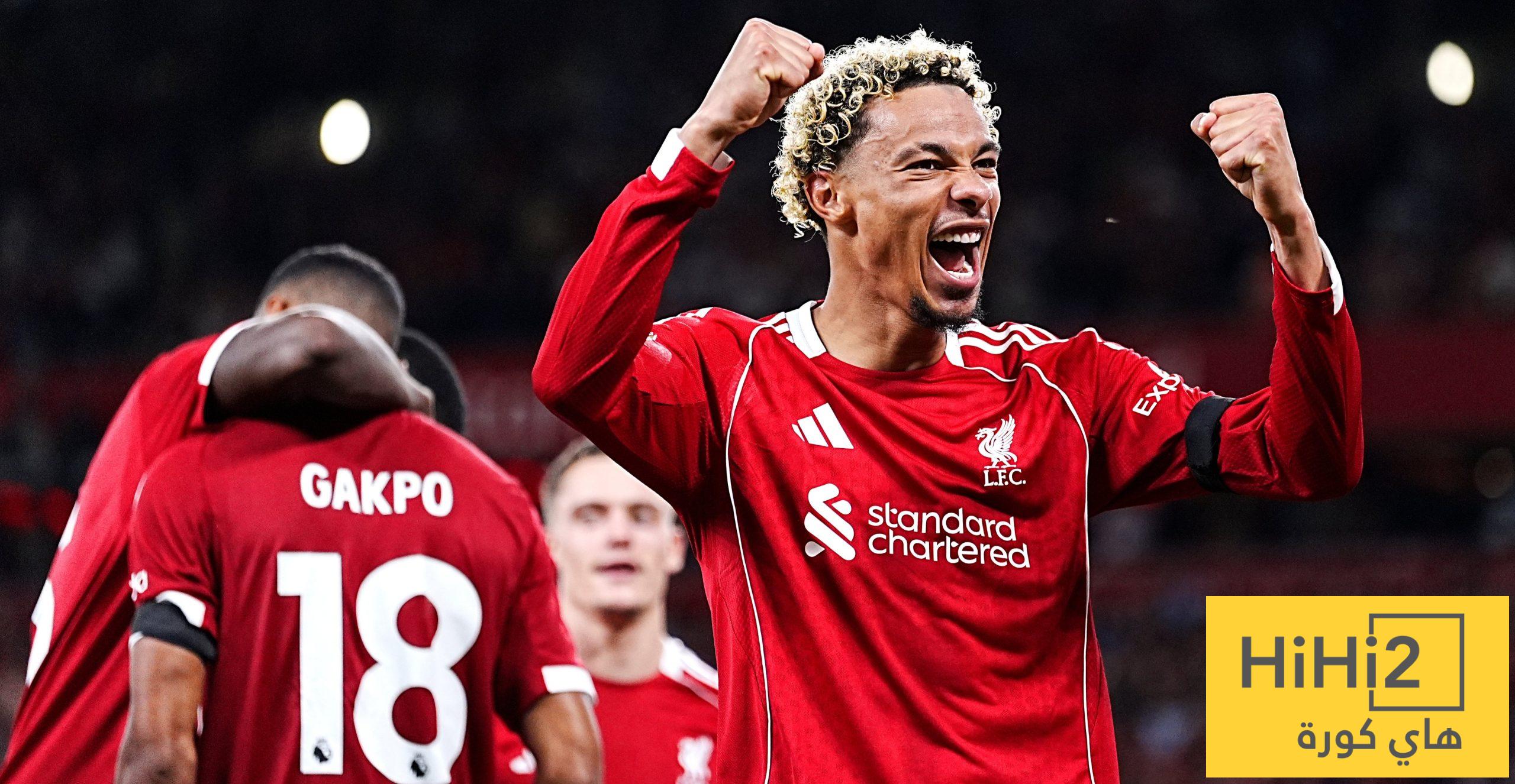 هدافي ليفربول في البريميرليغ قبل مواجهة بورنموث