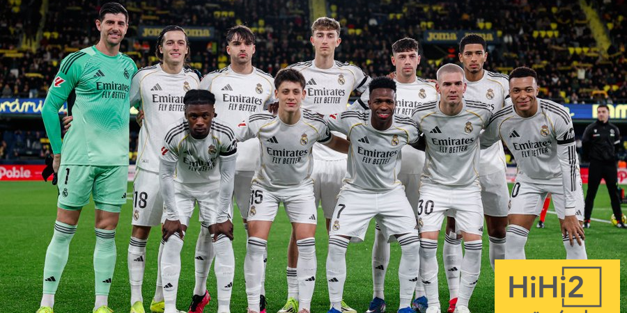 تقييم لاعبي ريال مدريد امام فياريال في الشوط الاول
