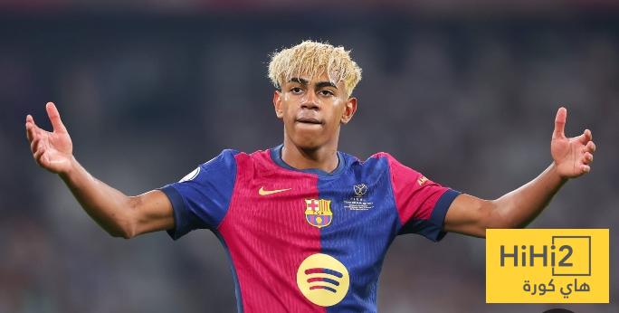 لامين يامال يغادر مباراة ريال اوفيدو