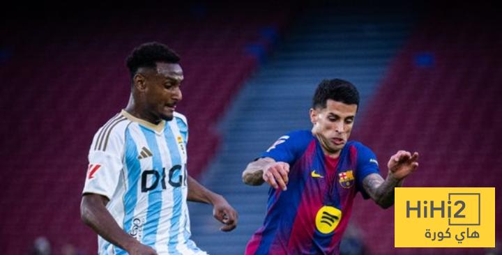 تقييم برشلونة في مباراة ريال اوفيدو