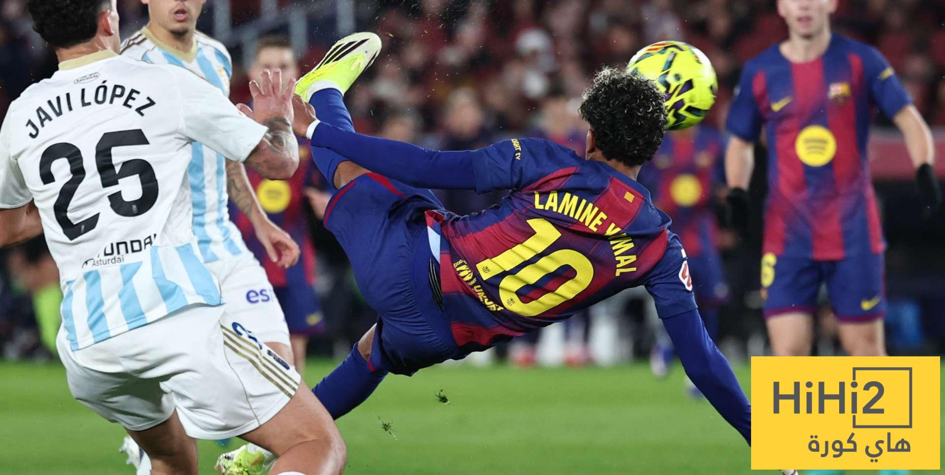 لامين يامال لم يصل إلى مستواه في الموسم الماضي بعد لامين يامال لم يصل إلى مستواه في الموسم الماضي بعد