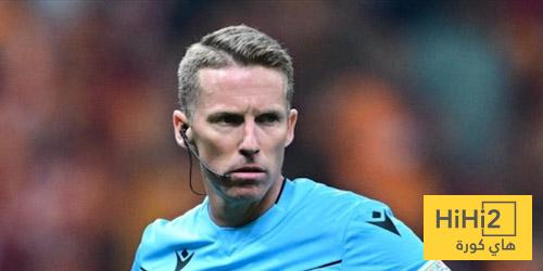 أرقام خاصة بحكم مباراة السيتي وغلطة سراي