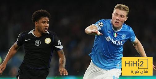 هويلوند يتقدم لـ نابولي بالهدف الثاني ضد تشيلسي