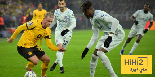 إحصائيات الشوط الأول لمباراة إنتر ميلان ودورتموند