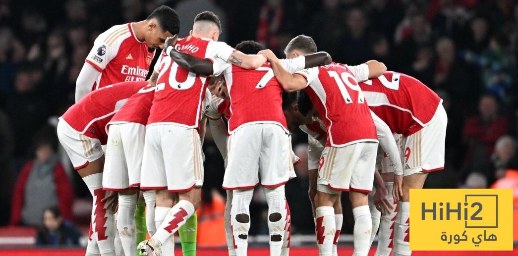ترتيب أرسنال وليدز يونايتد في البريميرليغ