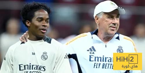 أنشيلوتي تحدث مع إندريك قبل مغادرة ريال مدريد