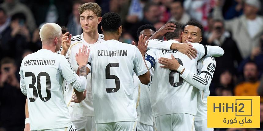 رقم غريب لريال مدريد في دوري الأبطال