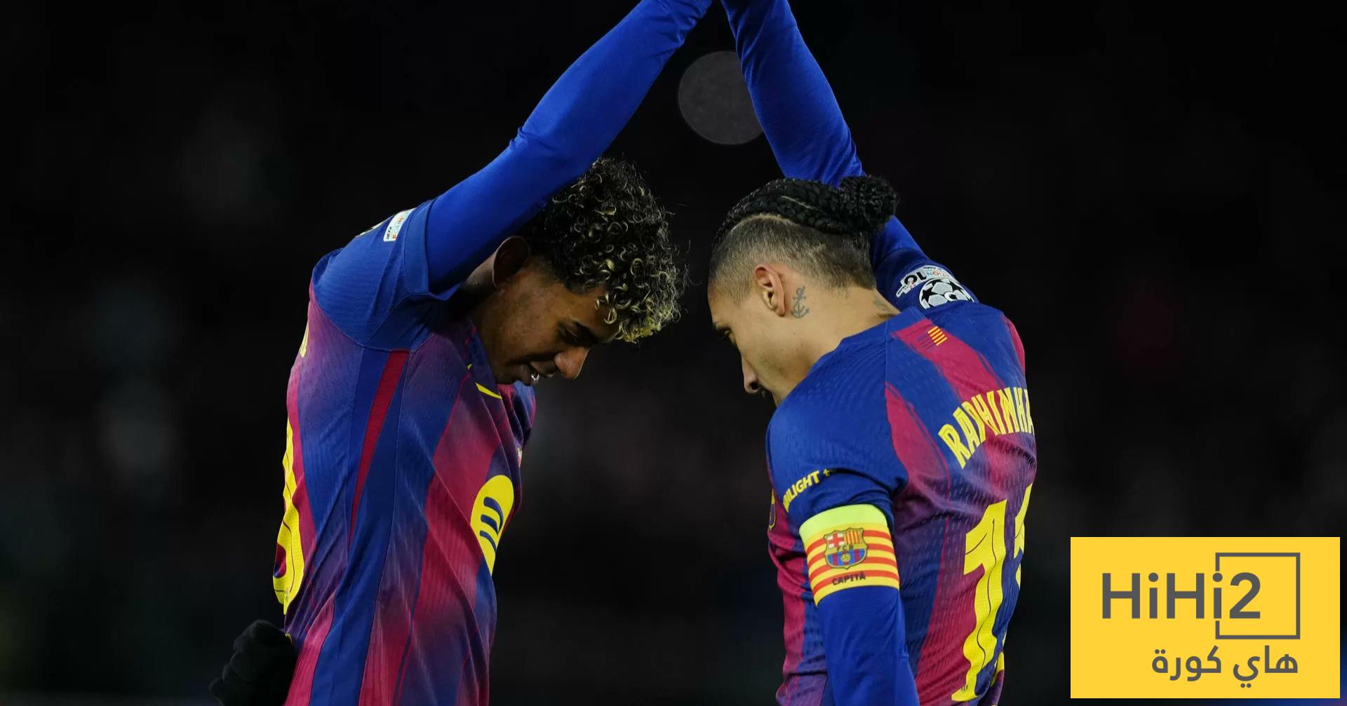 صورة – نتائج رائعة لمنافس برشلونة قبل مواجهته