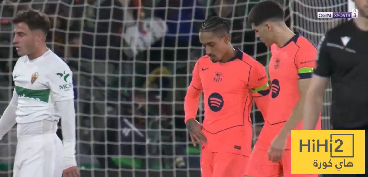 سبب استبدال رافينيا أمام إلتشي … هل يعاني من إصابة ؟